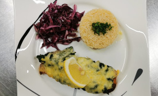 Norwegisches Lachsfilet
